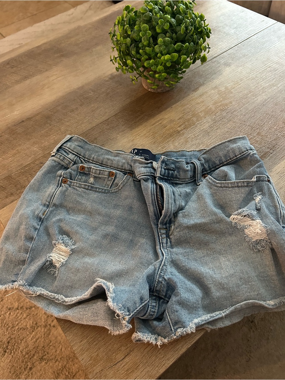 GAP Light Blue Denim Women’s Shorts